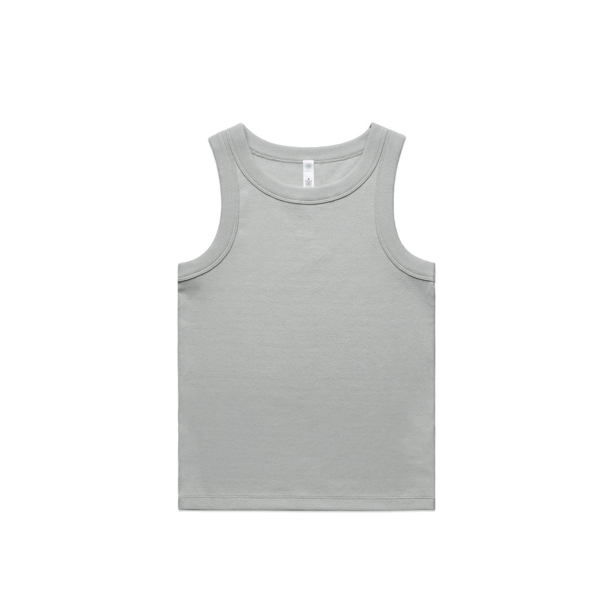 AS Colour Womens Organic Rib Tank 4063G in Storm