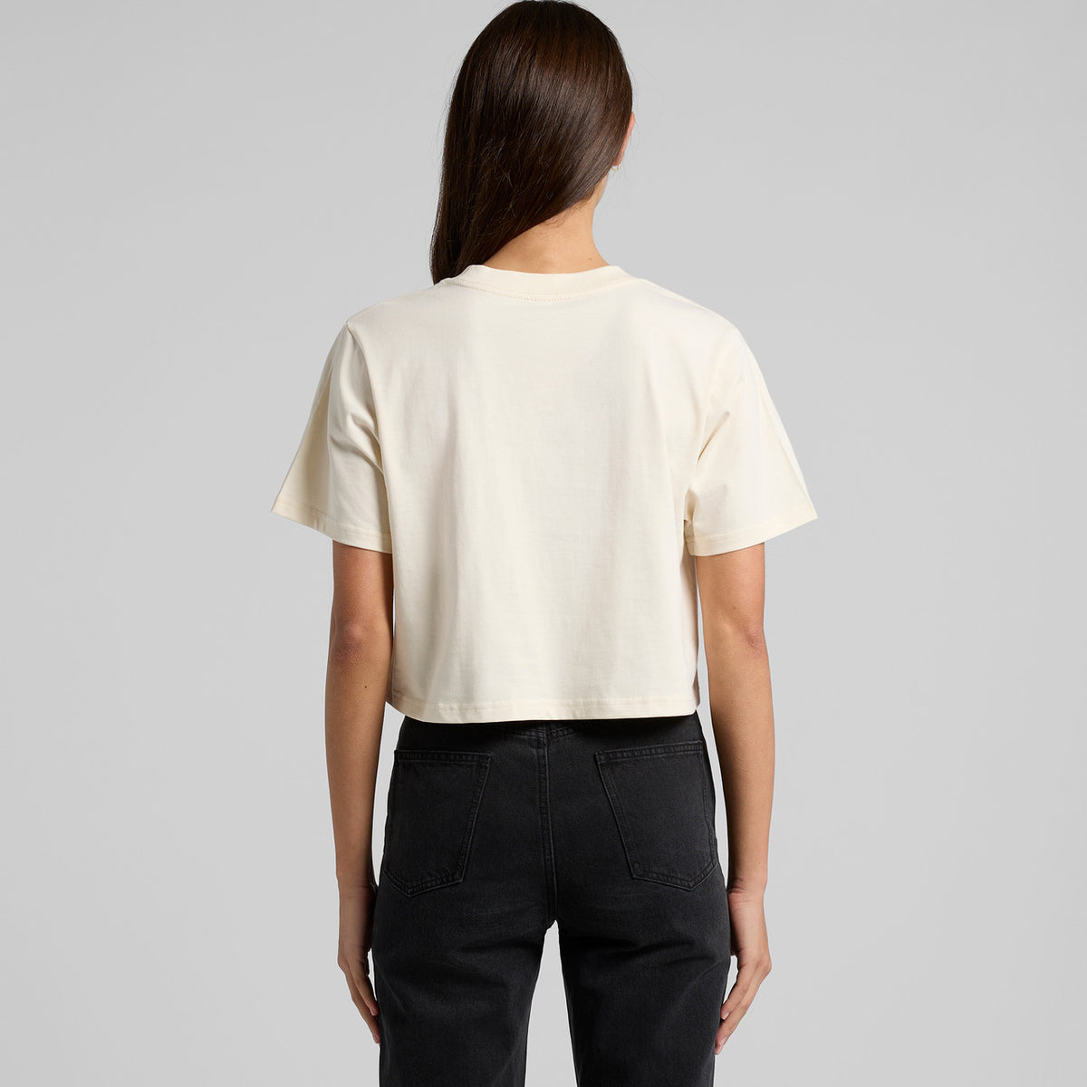AS Colour Womens Classic Crop Tee 4072, back view