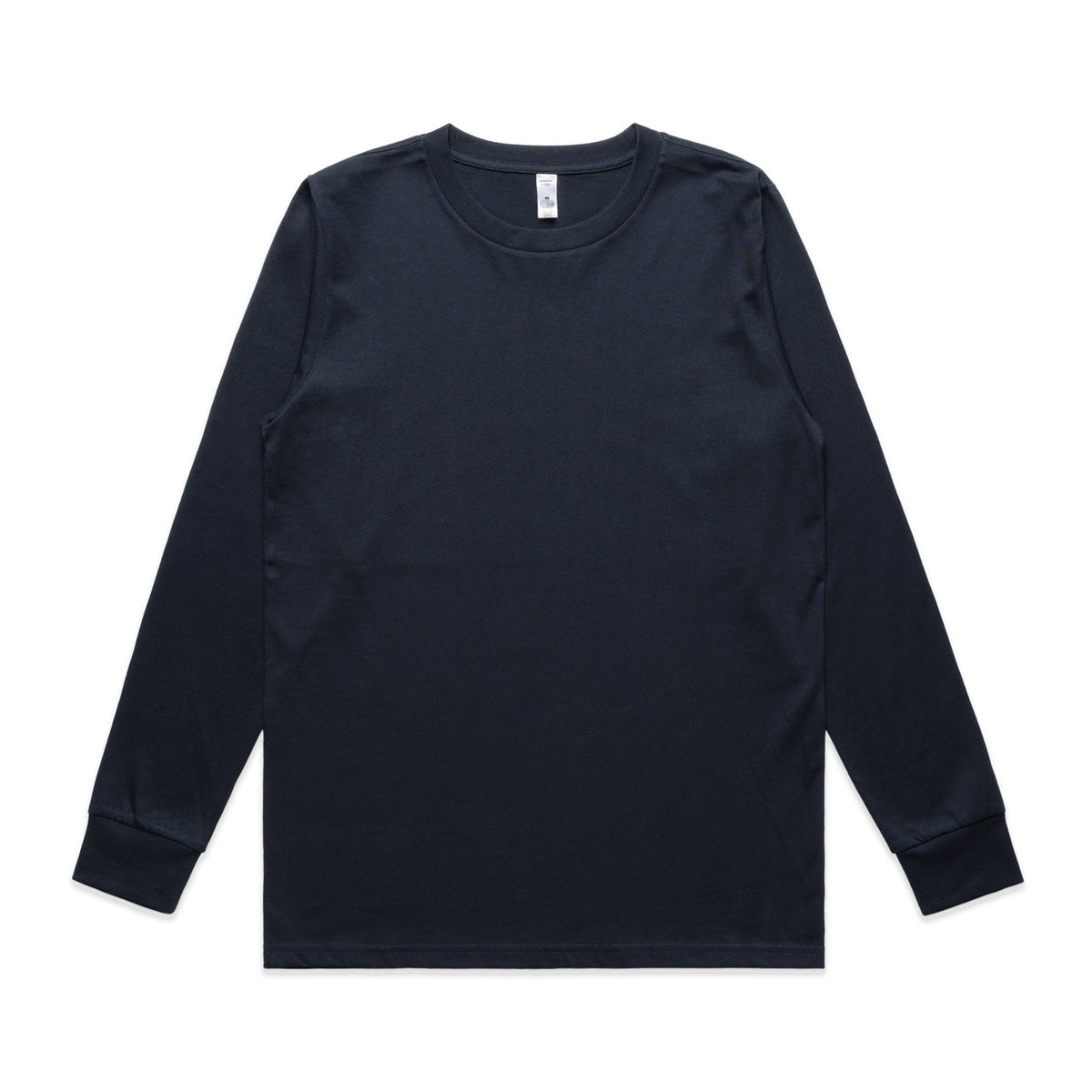 AS Colour Womens Classic Long Sleeve Tee 4073 in Navy