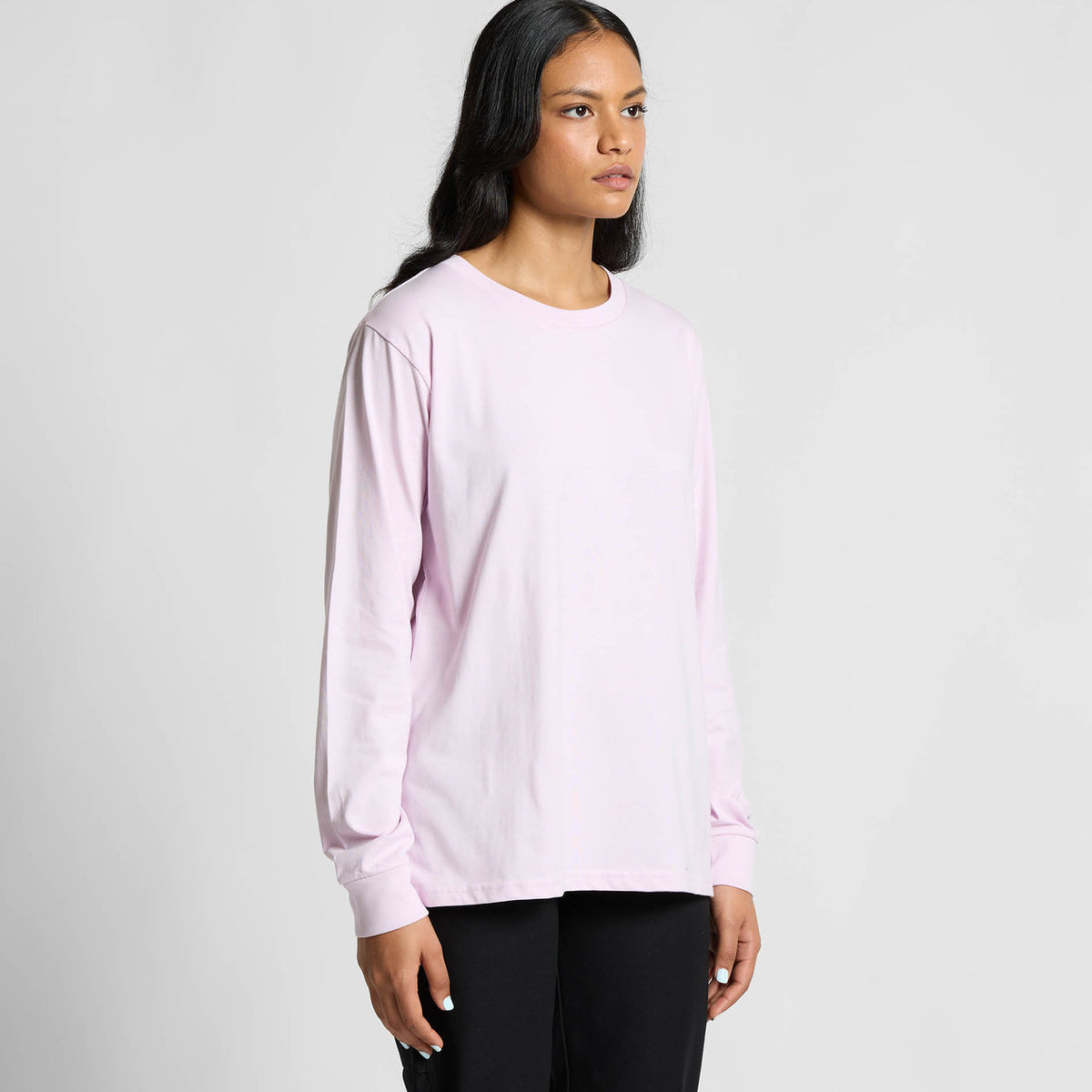 AS Colour Womens Classic Long Sleeve Tee 4073, turned view