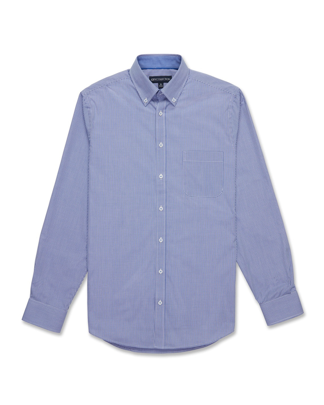 City Collection Pippa Mens Check Long Sleeve Shirt 4222