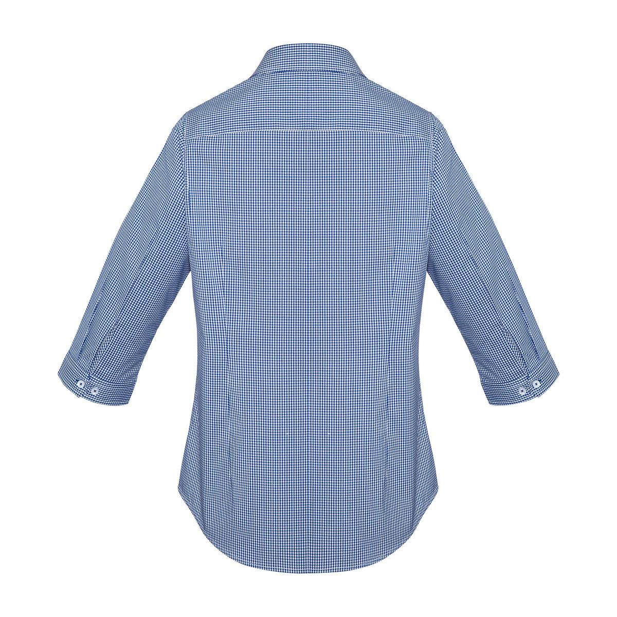 Biz Corporates Newport Womens 3/4 Sleeve Shirt 42511 in French Navy, view 2