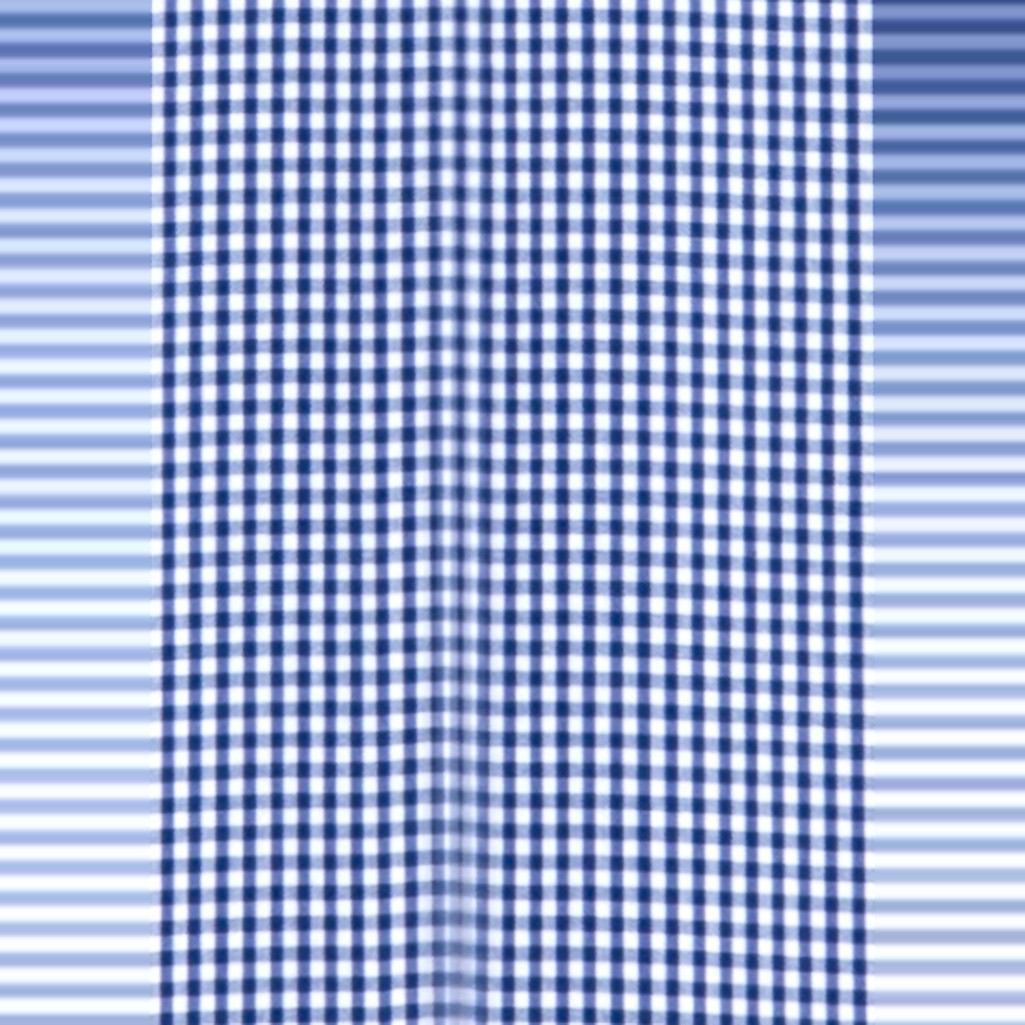 Biz Corporates Newport Mens Short Sleeve Shirt 42522 in French Navy, view 3
