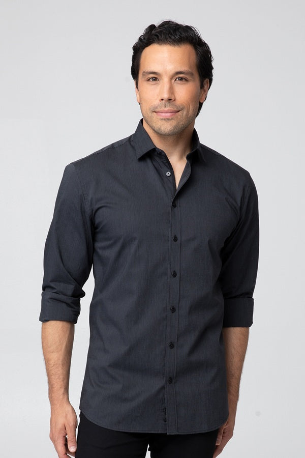City Collection Mens Xpresso Long Sleeve Shirt