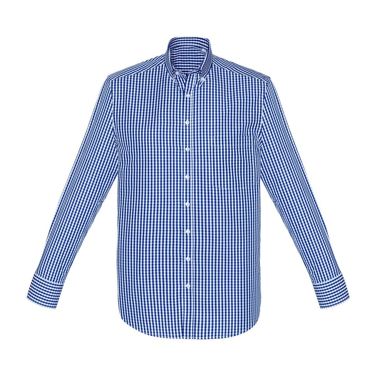 Biz Corporates Springfield Mens Long Sleeve Shirt 43420 in French Navy