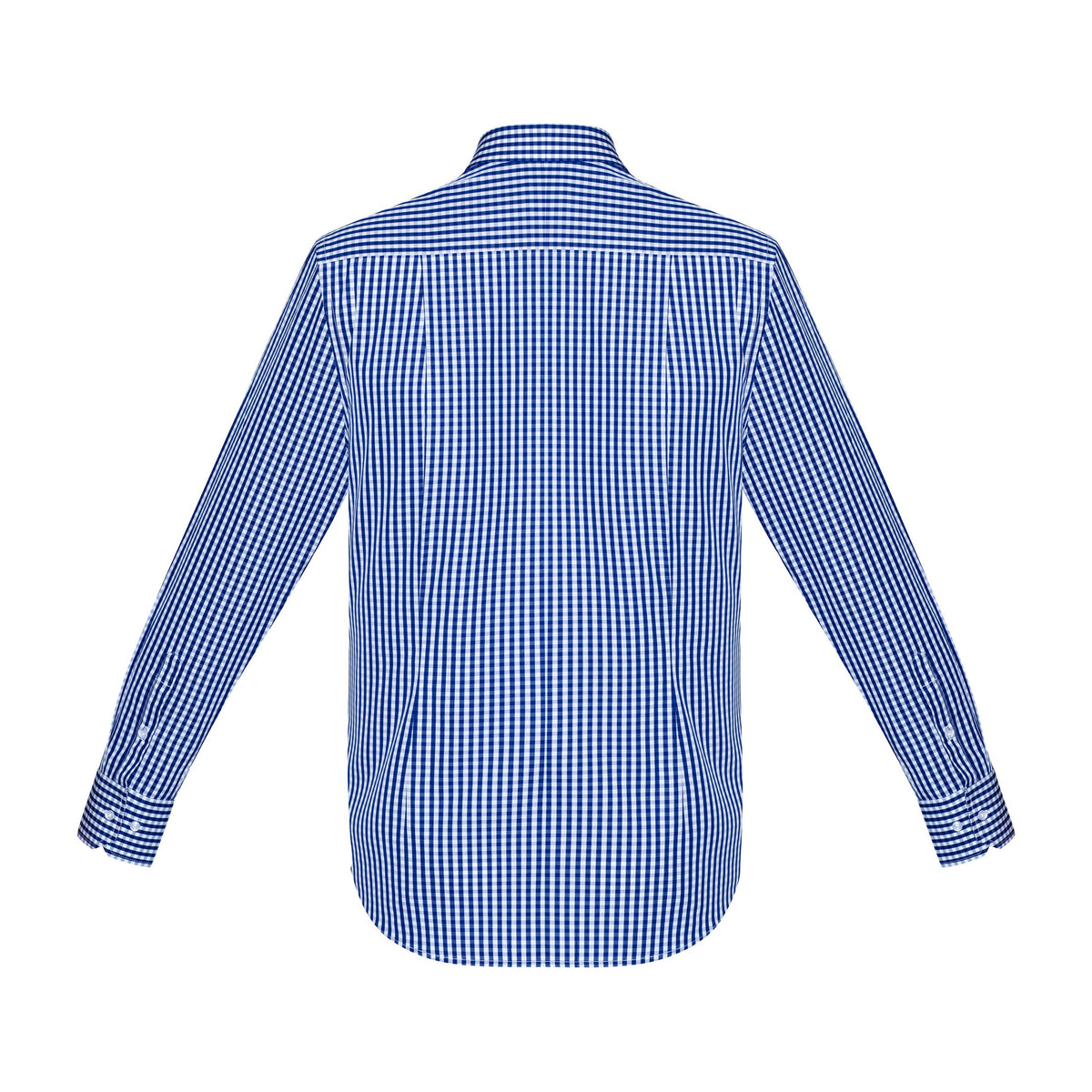 Biz Corporates Springfield Mens Long Sleeve Shirt 43420 in French Navy, view 2