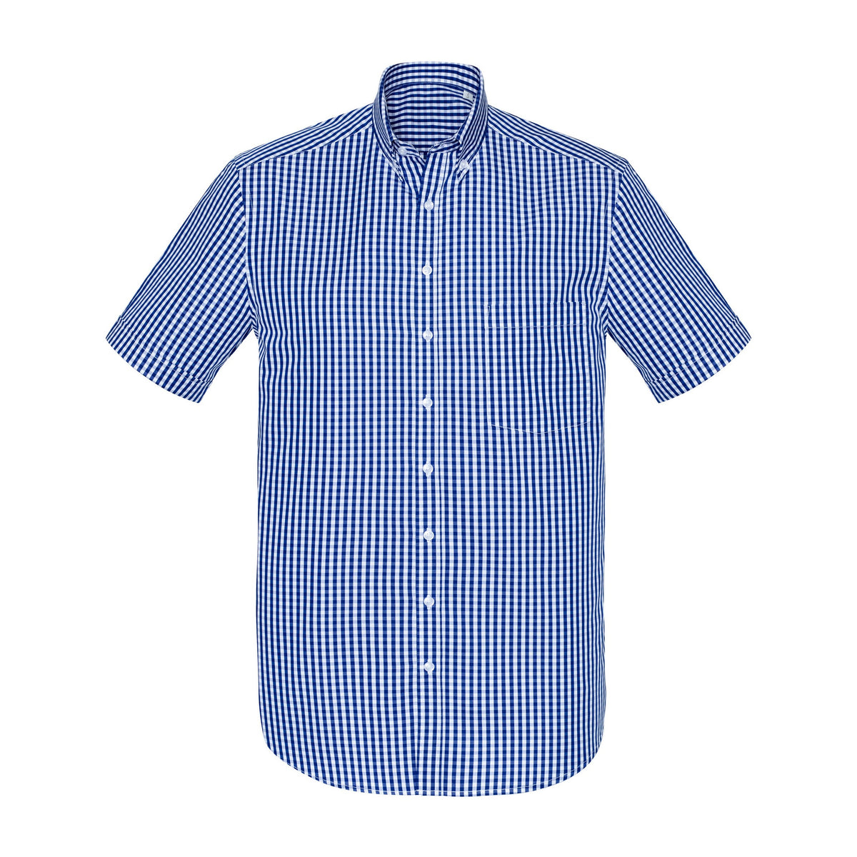 Biz Corporates Springfield Mens Short Sleeve Shirt 43422 in French Navy