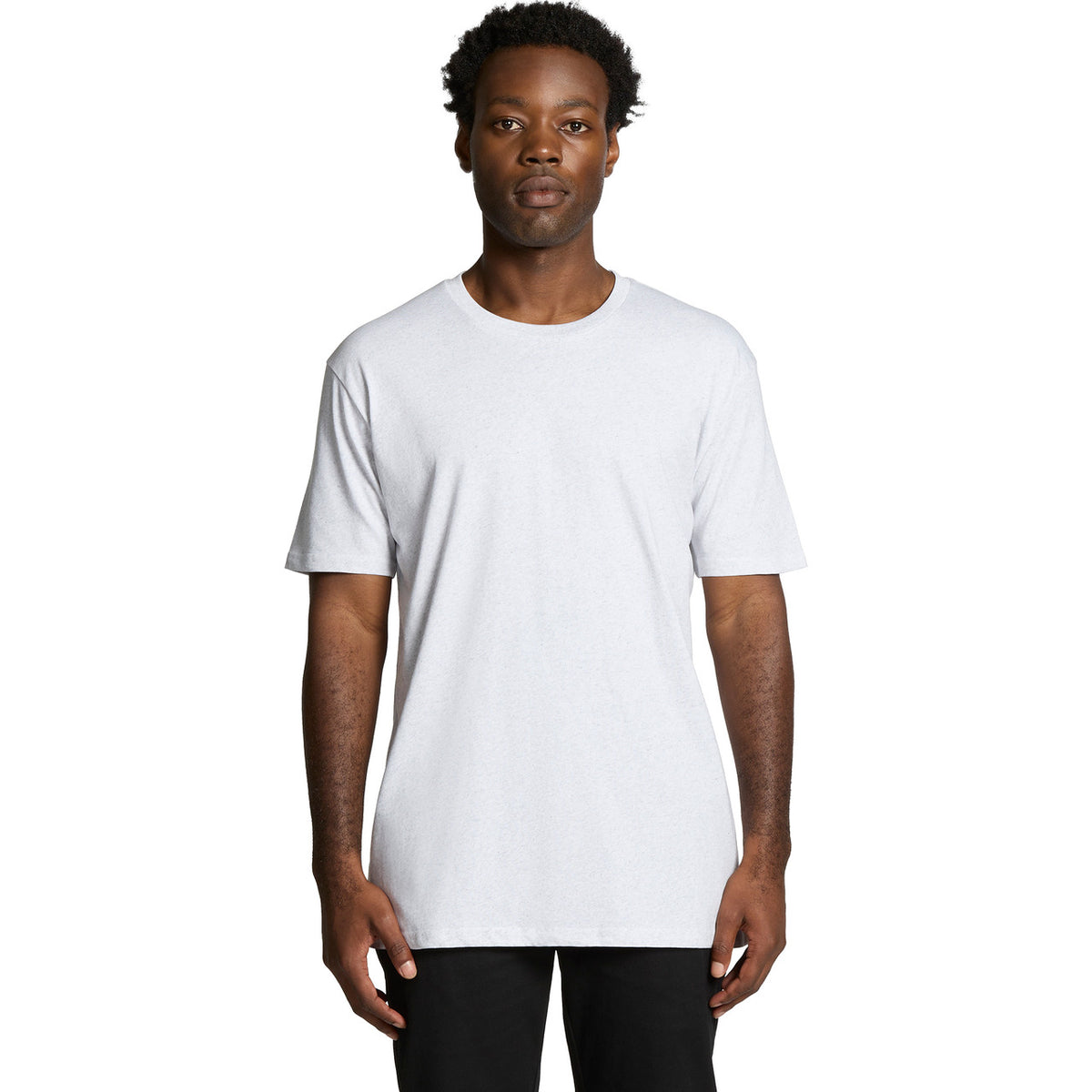 AS Colour Staple Marle Tee 5001M, front view