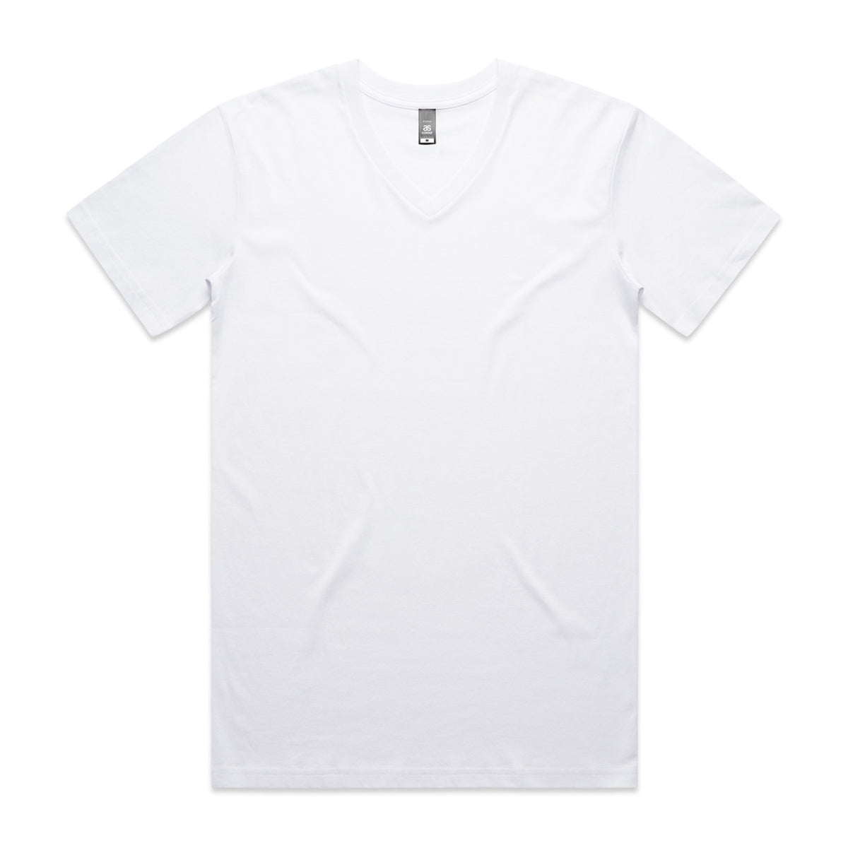 AS Colour Staple V Neck Tee 5001V in White