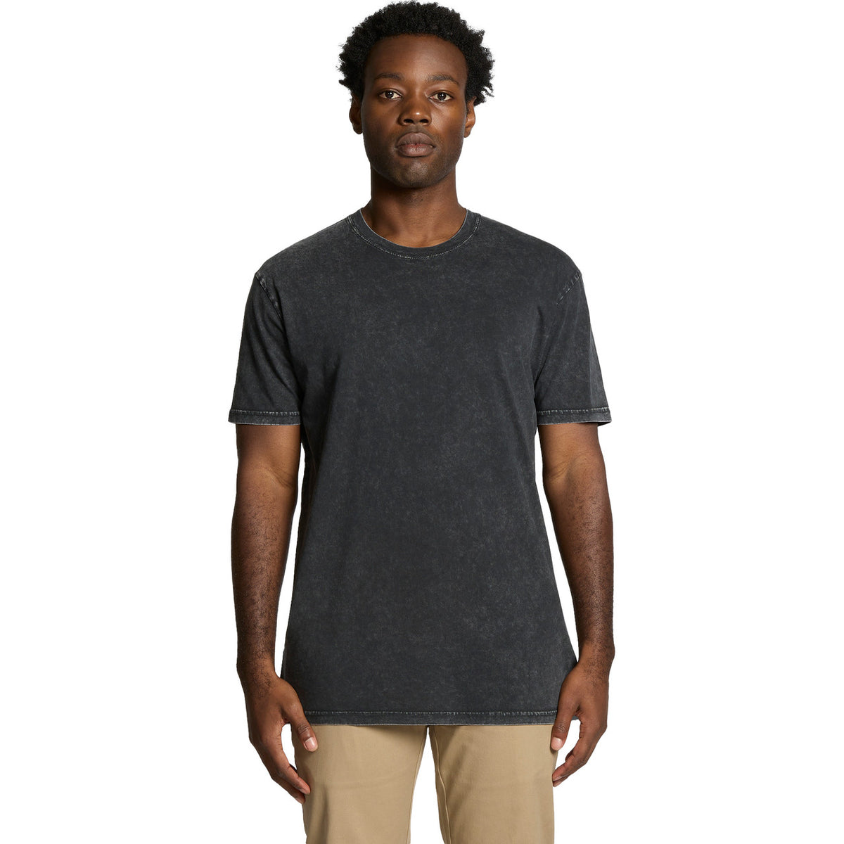AS Colour Staple Stone Wash Tee 5040, front view