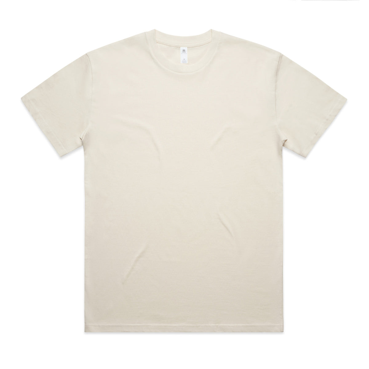 AS Colour Block Oversized Tee 5052 in Ecru
