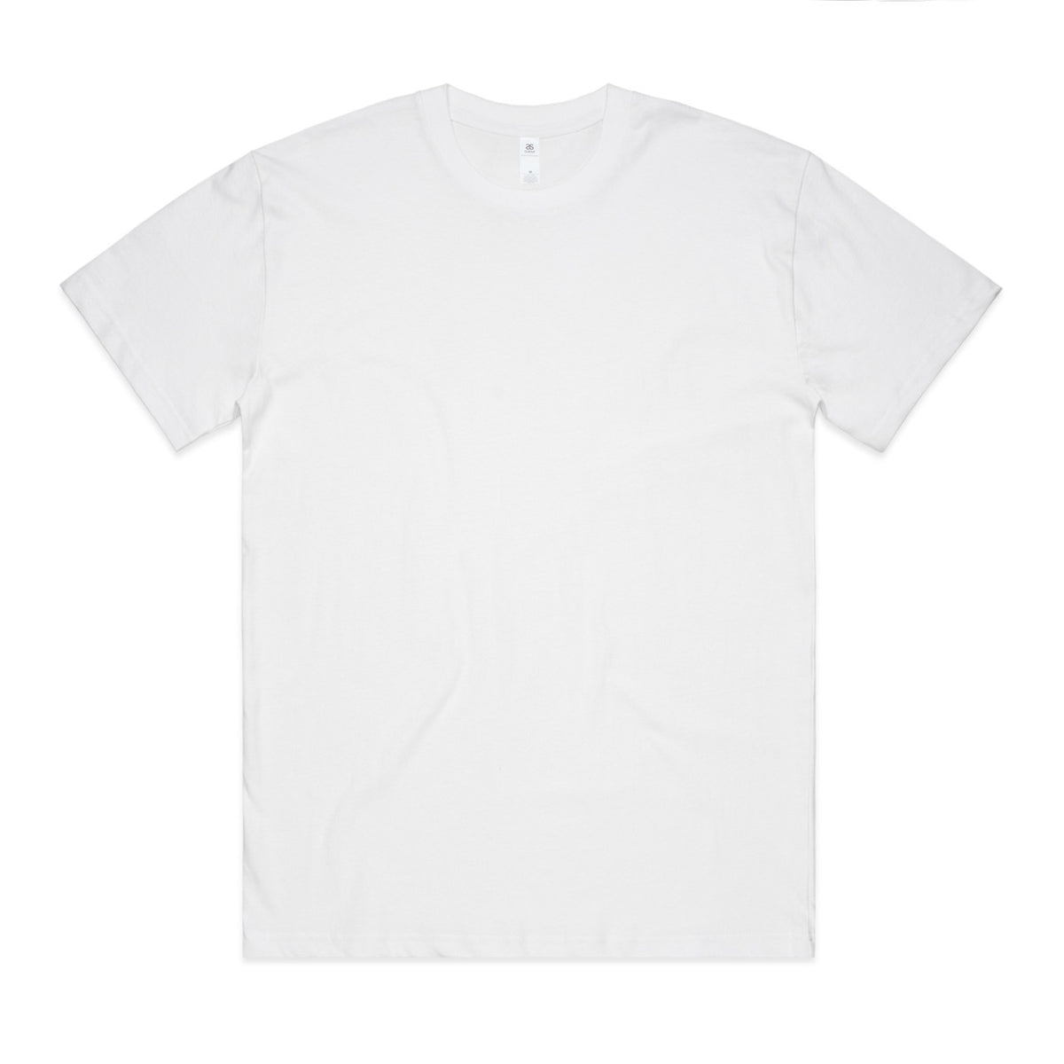 AS Colour Block Oversized Tee 5052 in White