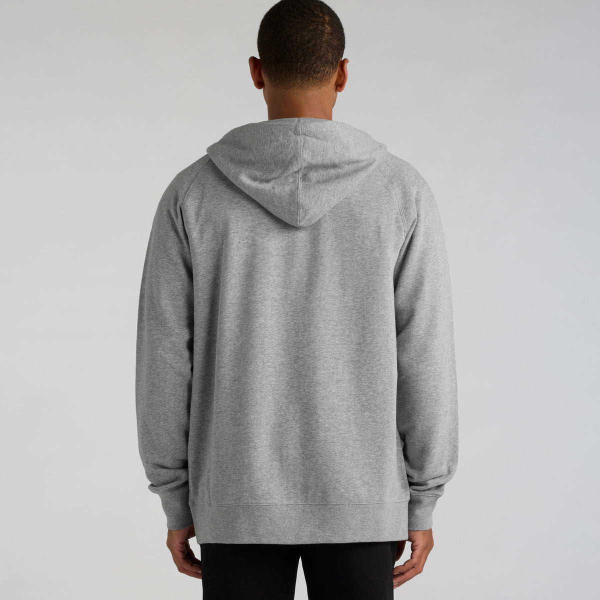 AS Colour Supply Zip Hood 5109, back view