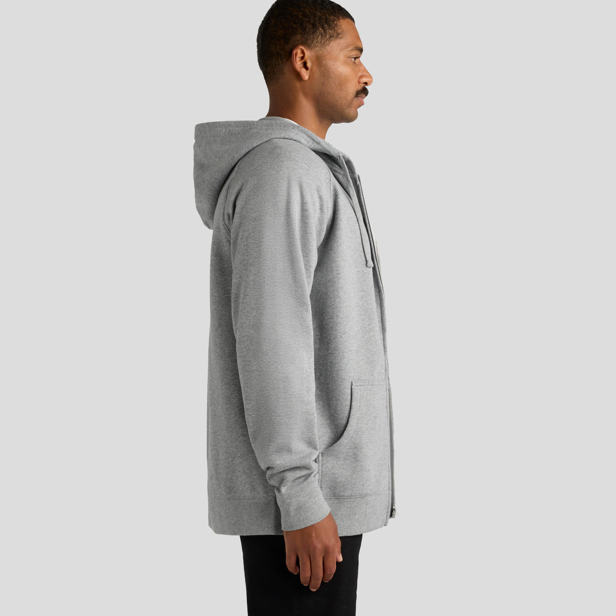 AS Colour Supply Zip Hood 5109, side view