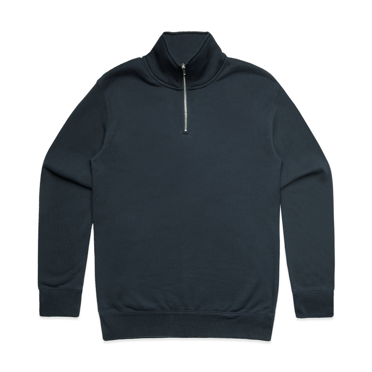 AS Colour Stencil Half Zip Crew 5125 in Carbon Blue