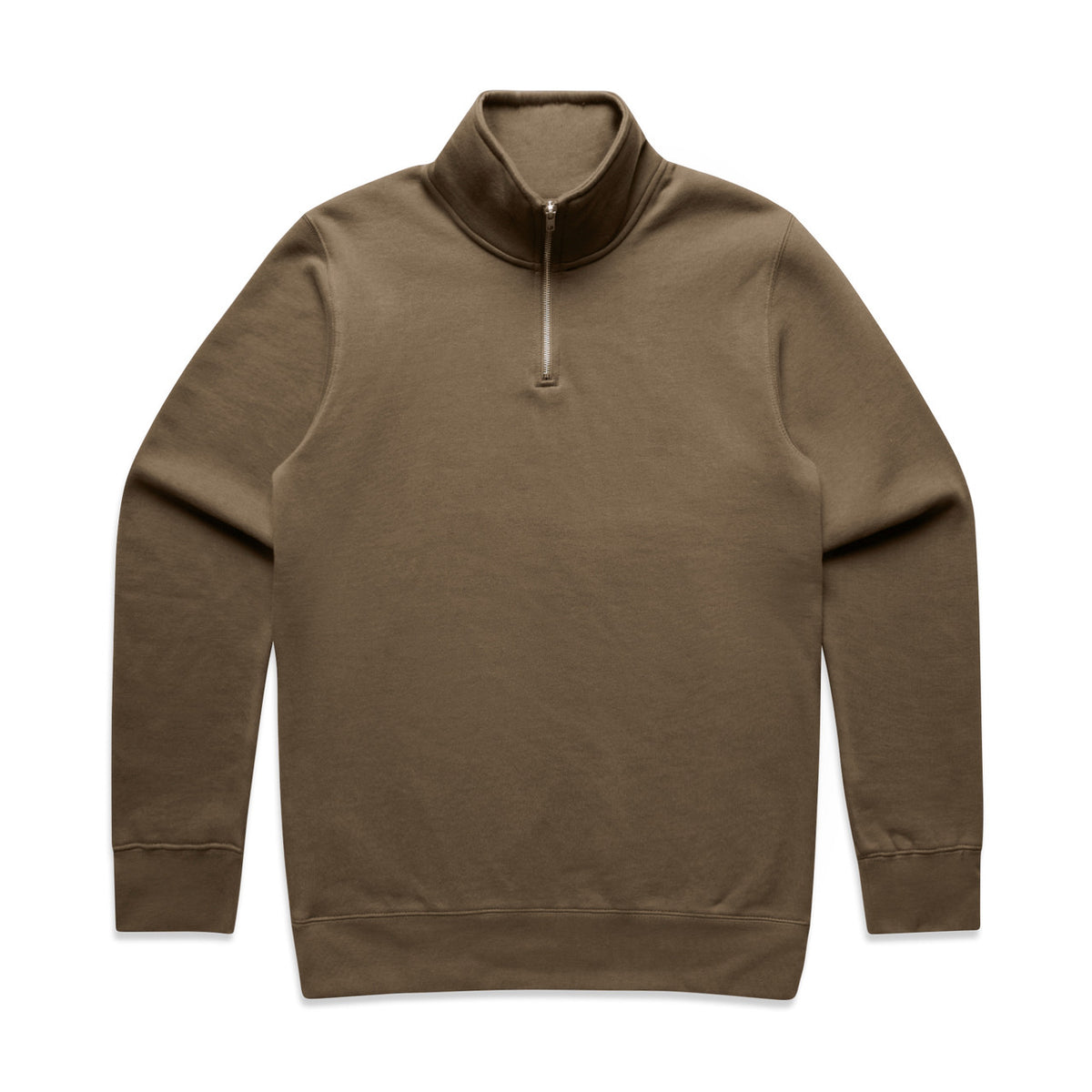AS Colour Stencil Half Zip Crew 5125 in Walnut