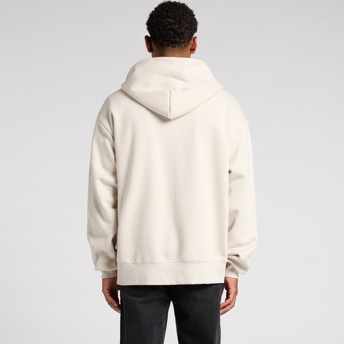 AS Colour Heavy Zip Hood 5148, back view