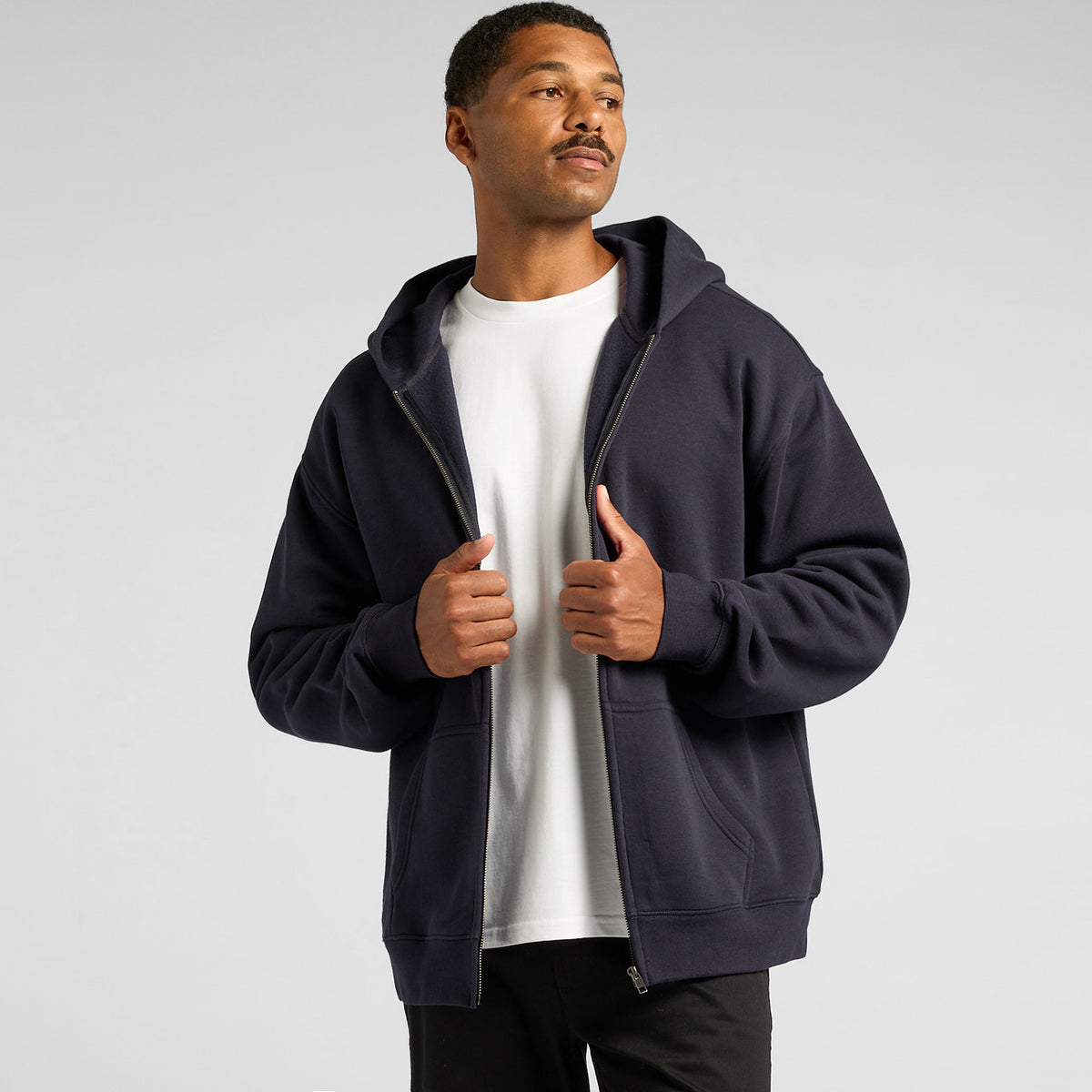 AS Colour Relax Zip Hood 5162, detail view