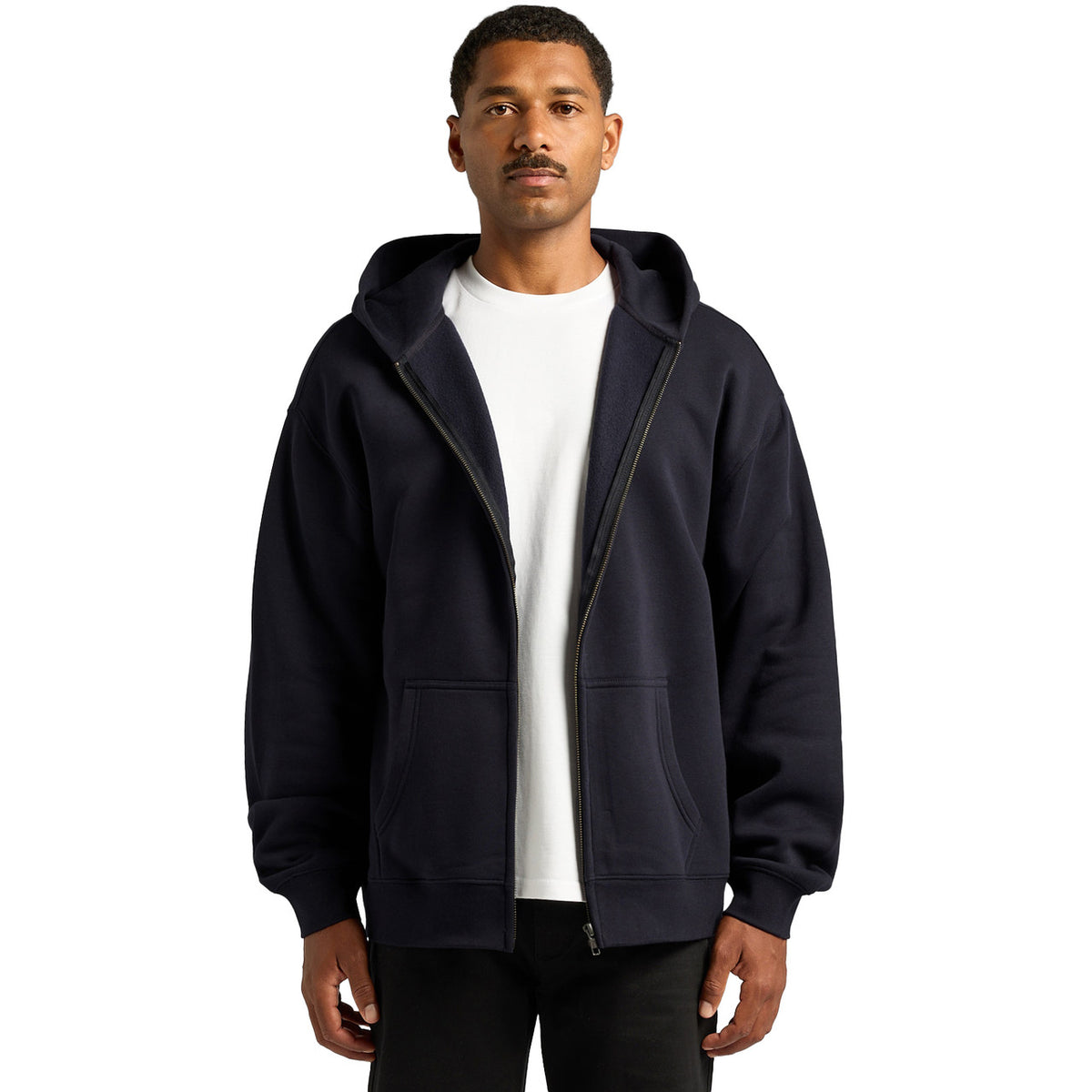 AS Colour Relax Zip Hood 5162, front view
