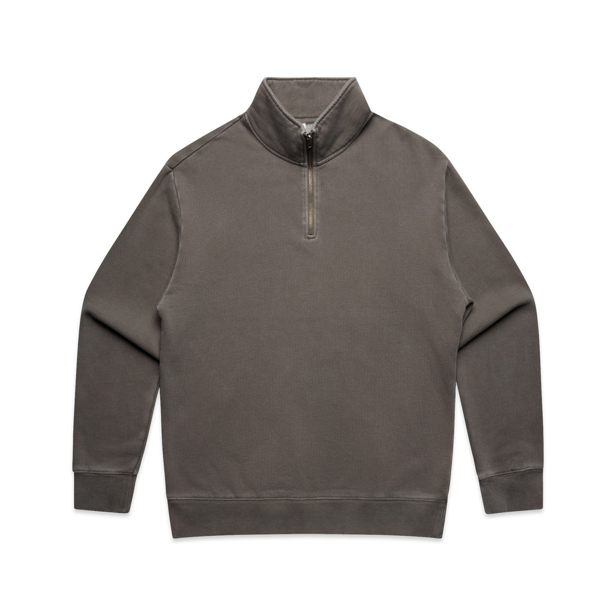 AS Colour Relax Faded Half Zip 5167 in Faded Grey