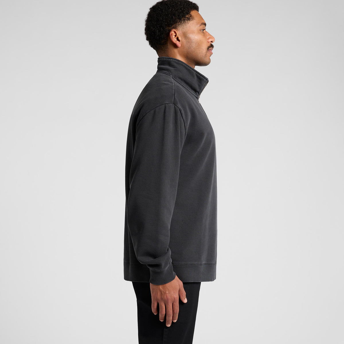 AS Colour Relax Faded Half Zip 5167, side view