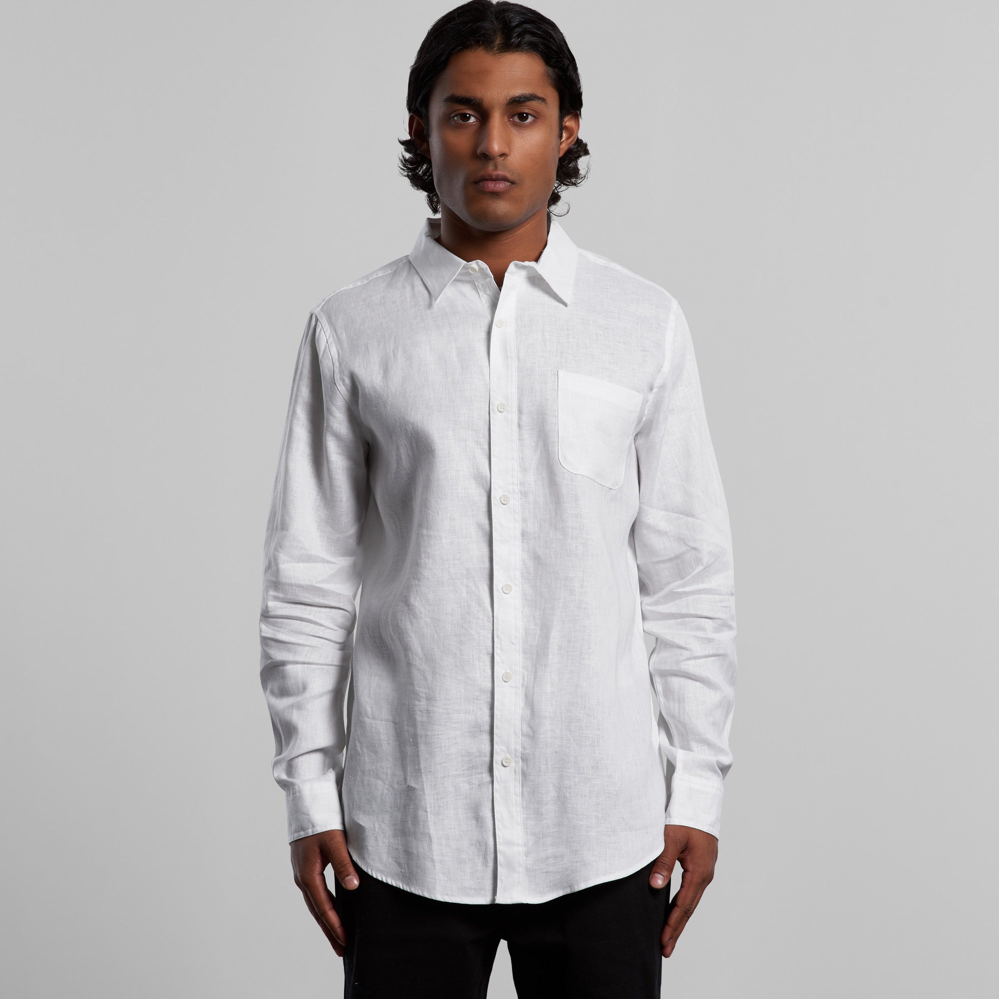 AS Colour Mens Linen Shirt 5418