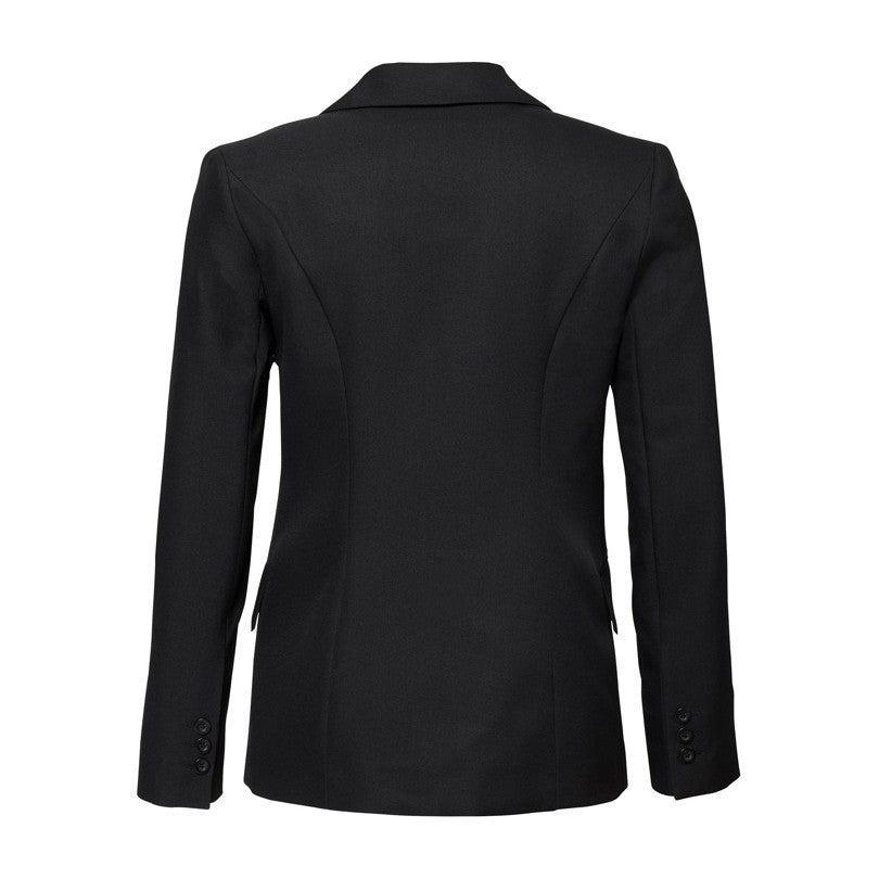 Biz Corporates Cool Stretch Womens Longline Jacket 60112 in Black, view 2