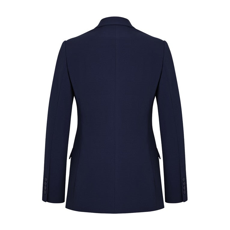 Biz Corporates Siena Womens Longline Jacket 60717 in Marine, view 2
