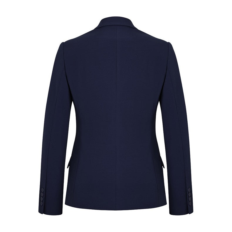 Biz Corporates Siena Womens Mid Length Jacket 60719 in Marine, view 2