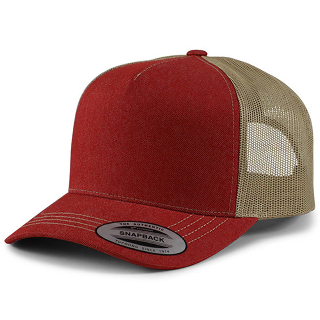 Flexfit 6505AJ American Stitch 5-Panel Trucker