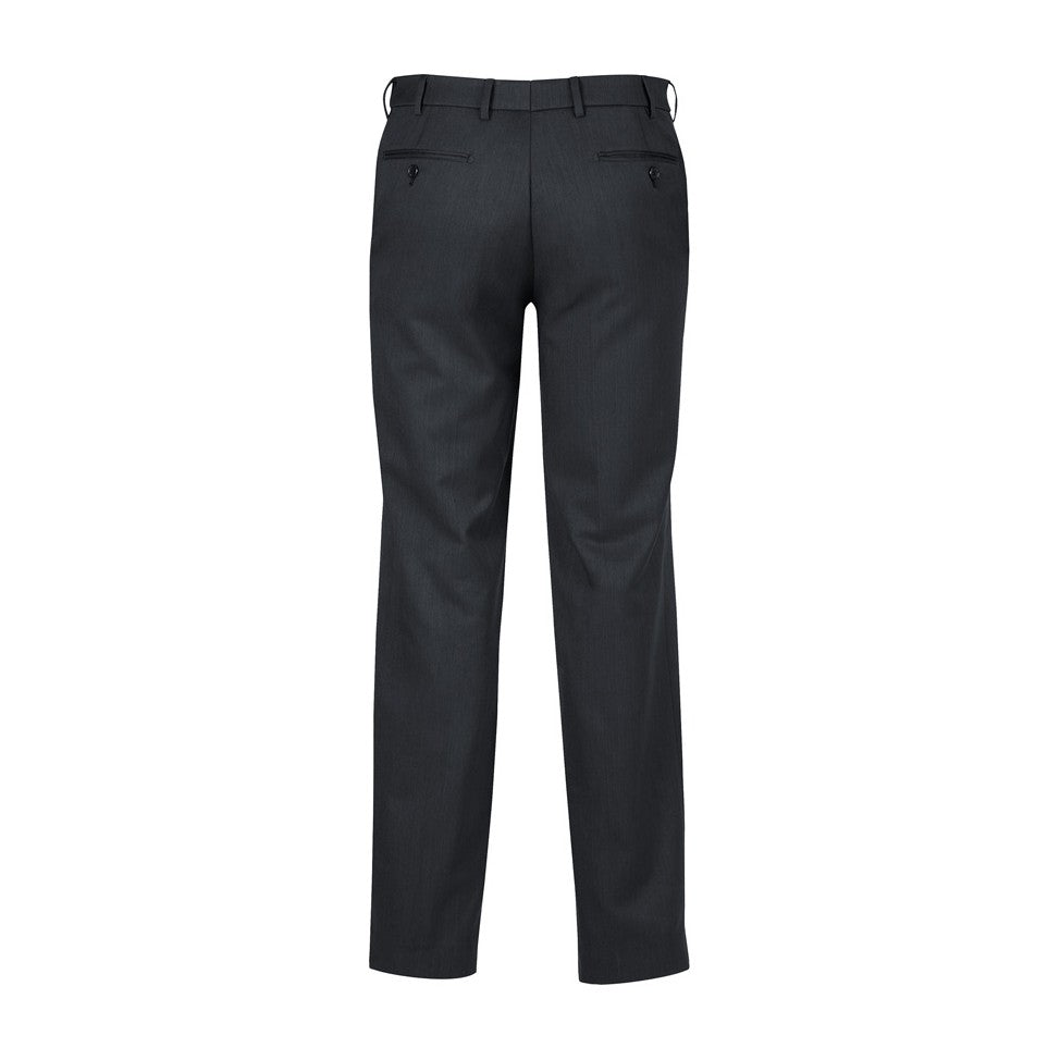 Biz Corporates Cool Stretch Mens Adjustable Waist Pant (Regular) 70114R in Charcoal, view 2