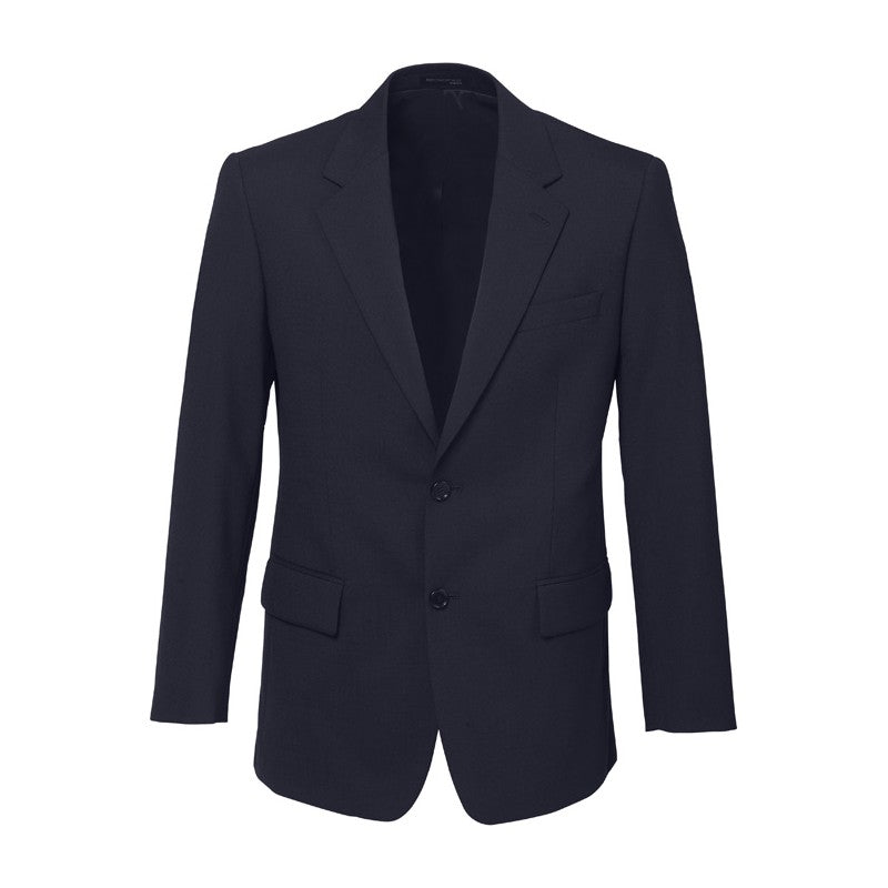 Biz Corporates Comfort Wool Stretch Mens 2 Button Classic Jacket 84011 in Navy