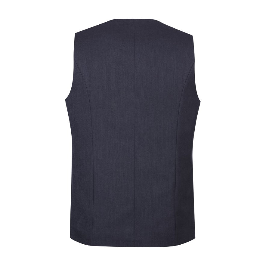 Biz Corporates Cool Stretch Mens Longline Vest 90112 in Navy