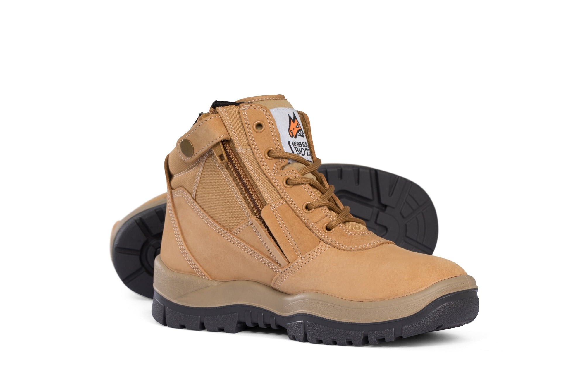 Mongrel Non-Safety Zipsider Boot - Wheat 961050