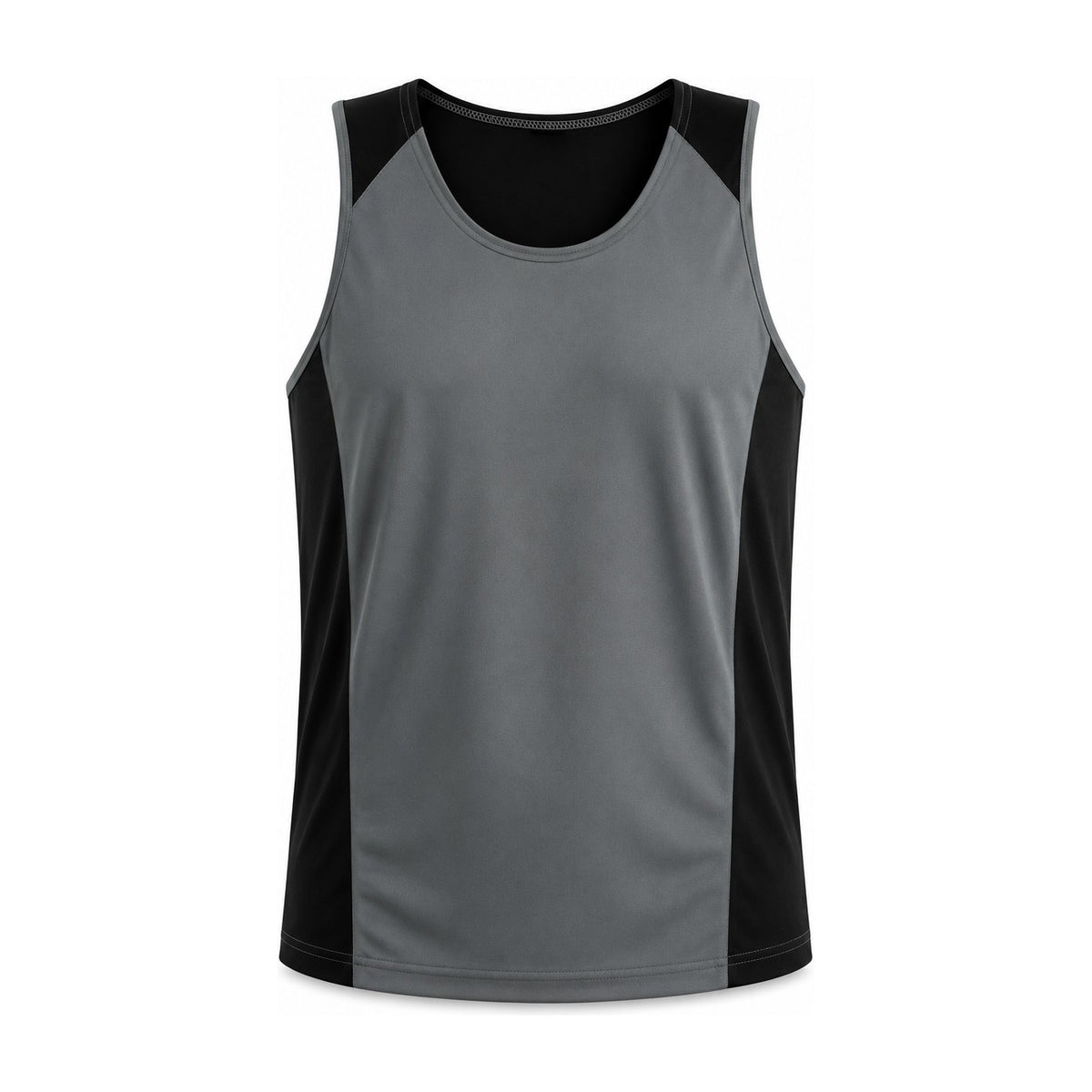 Aussie Pacific Premier Mens Singlet 1101 in Ashe/Black