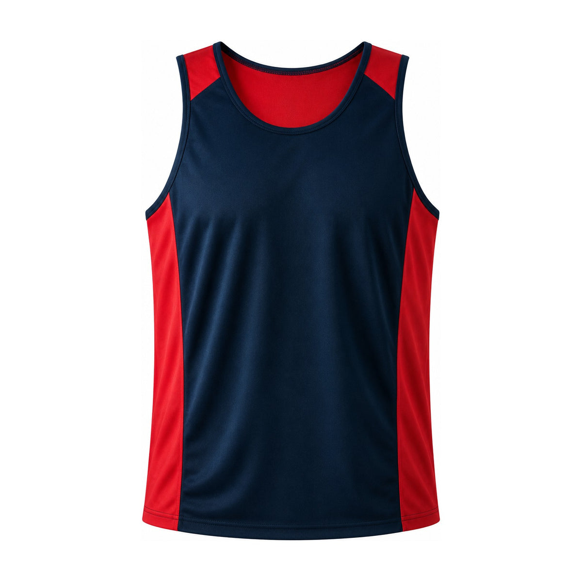 Aussie Pacific Premier Mens Singlet 1101 in Navy/Red