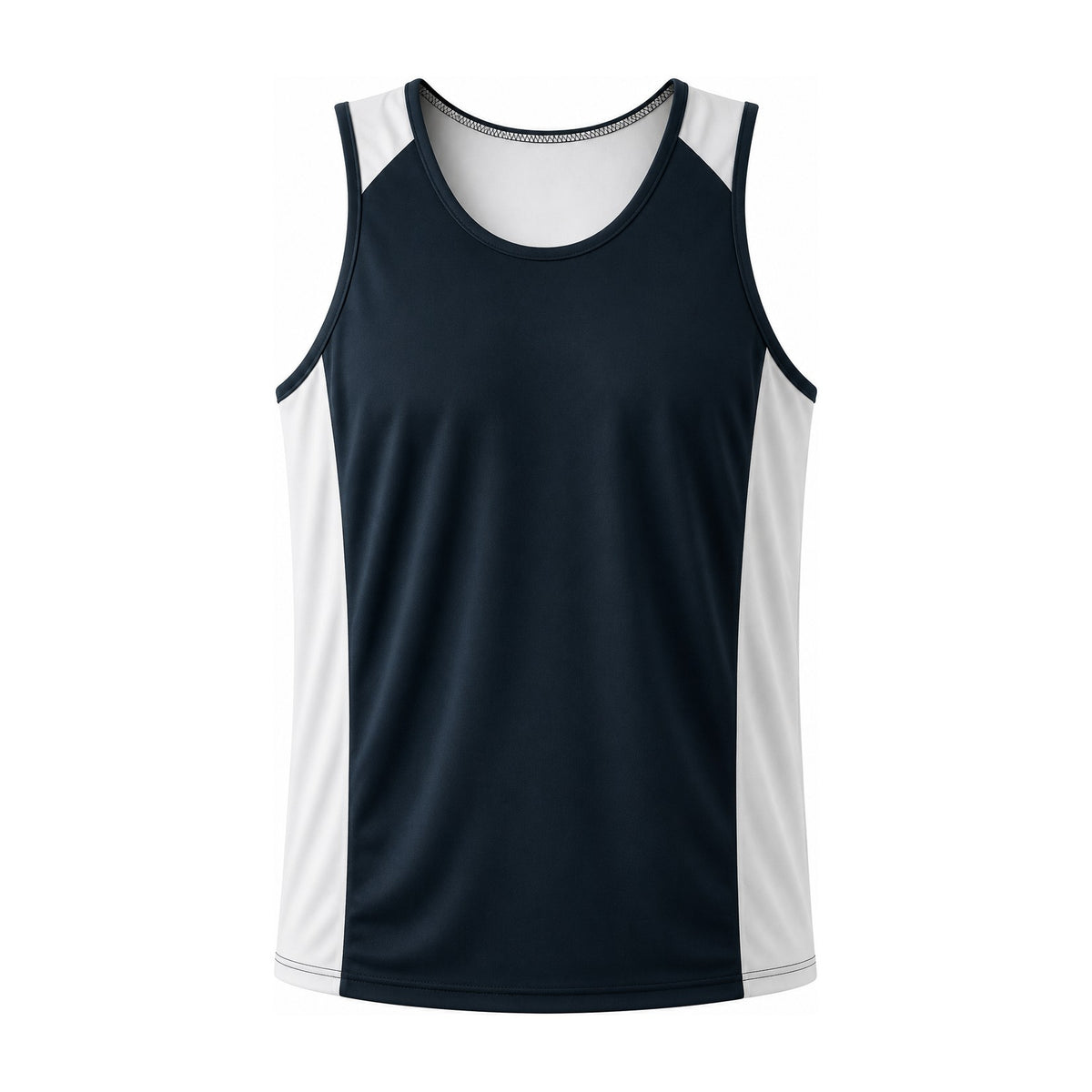 Aussie Pacific Premier Mens Singlet 1101 in Navy/White