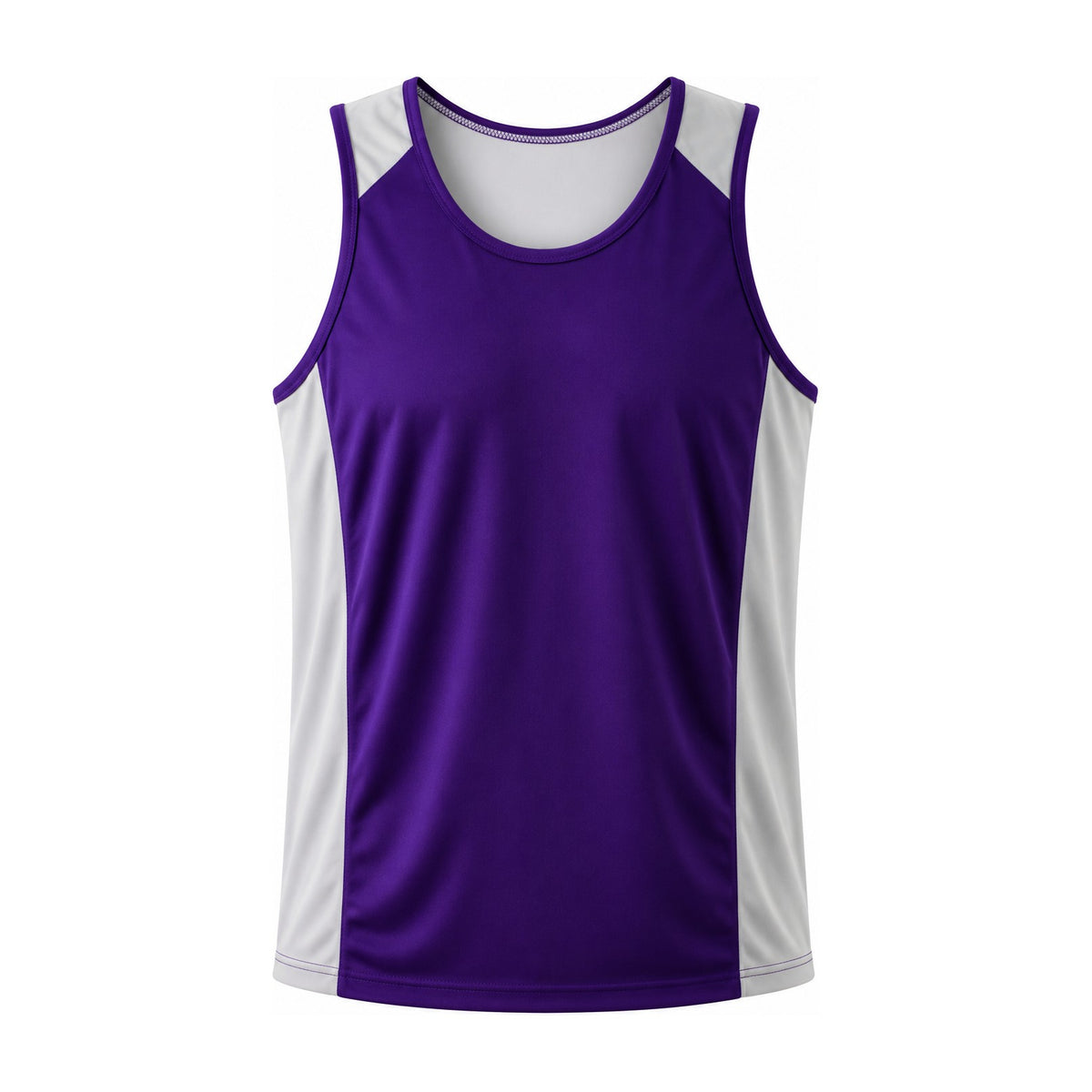 Aussie Pacific Premier Mens Singlet 1101 in Purple/White