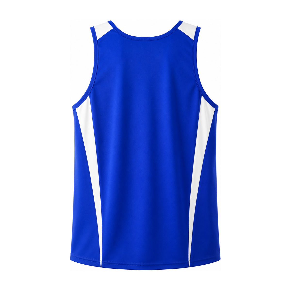 Aussie Pacific Eureka Mens Singlet 1104 in Royal/White, back view