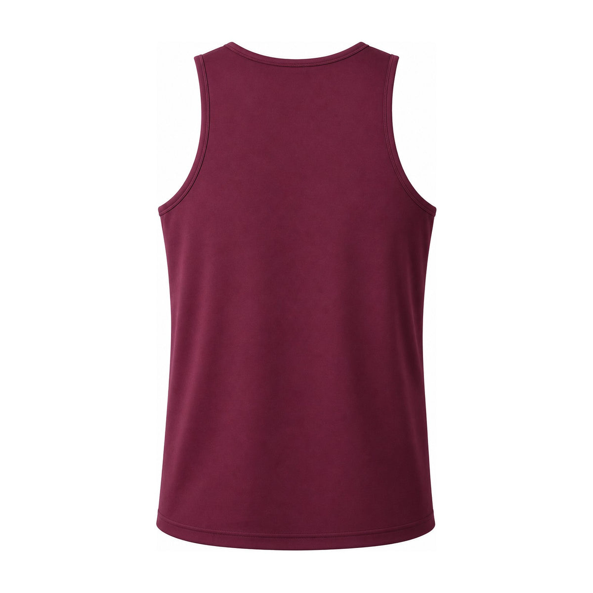 Aussie Pacific Botany Mens Singlet 1107 in Maroon, back view
