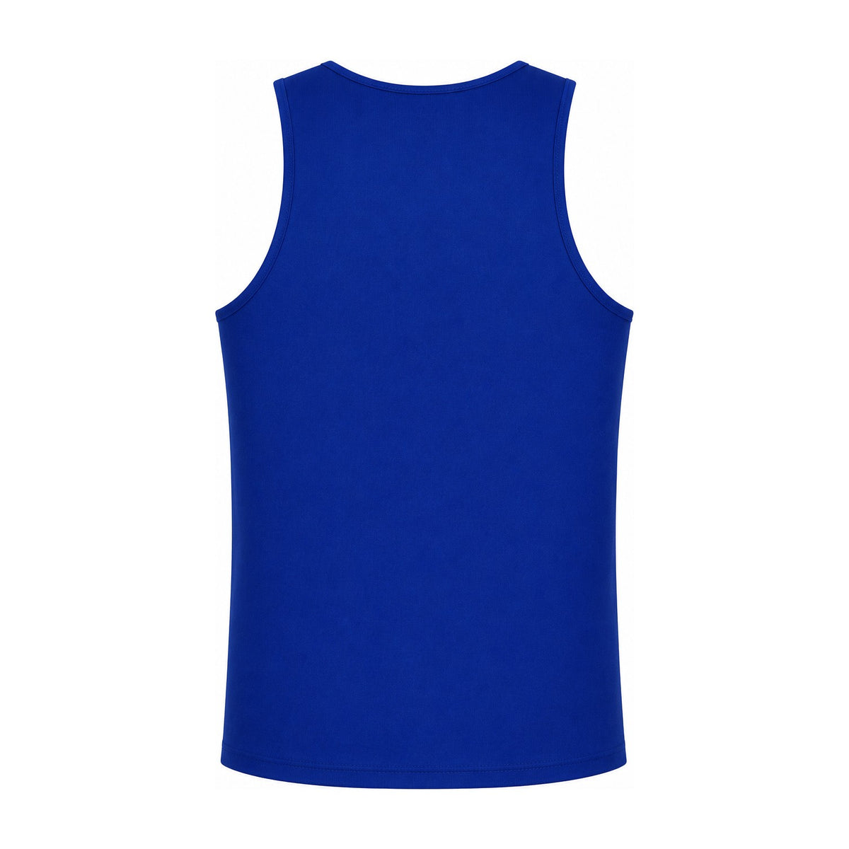 Aussie Pacific Botany Mens Singlet 1107 in Royal, back view