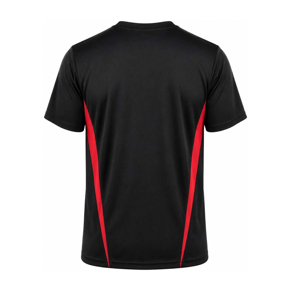 Aussie Pacific Eureka Mens Tee 1204 in Black/Red, back view