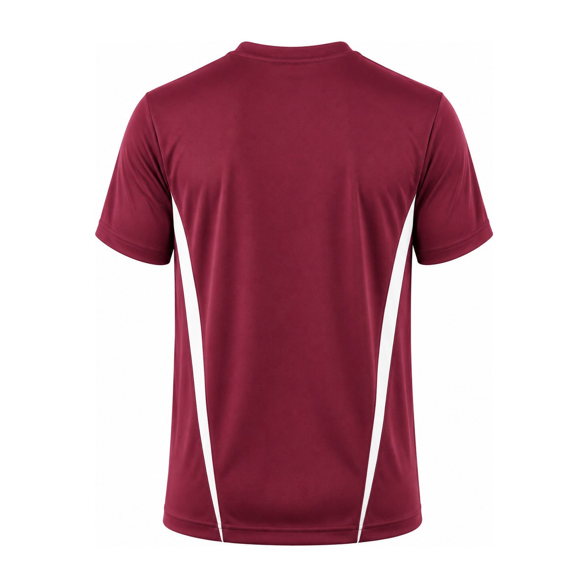 Aussie Pacific Eureka Mens Tee 1204 in Maroon/White, back view