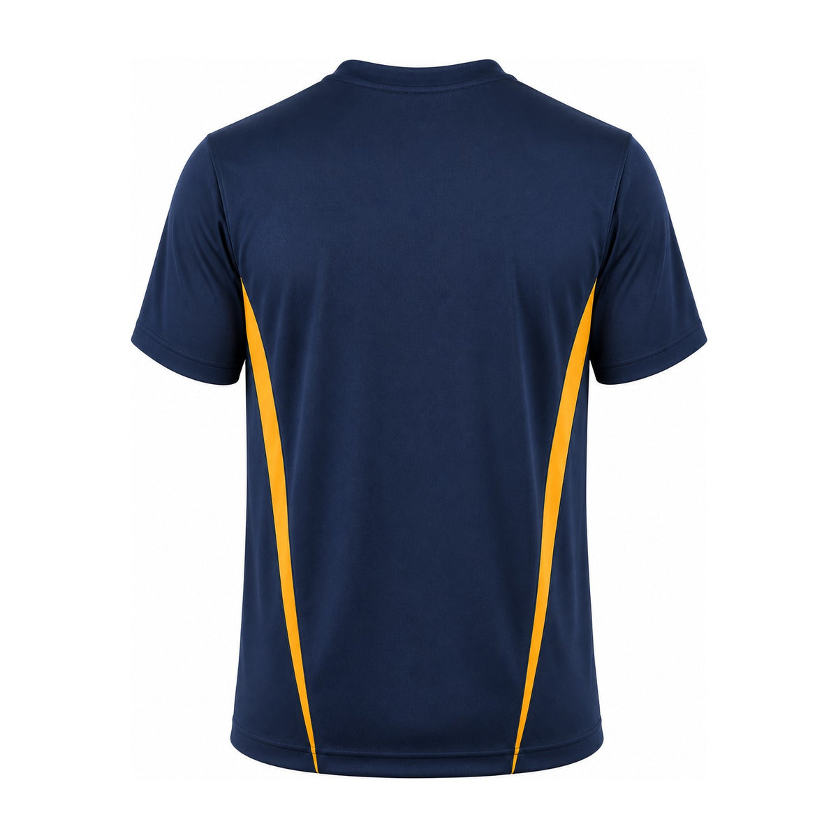 Aussie Pacific Eureka Mens Tee 1204 in Navy/Gold, back view