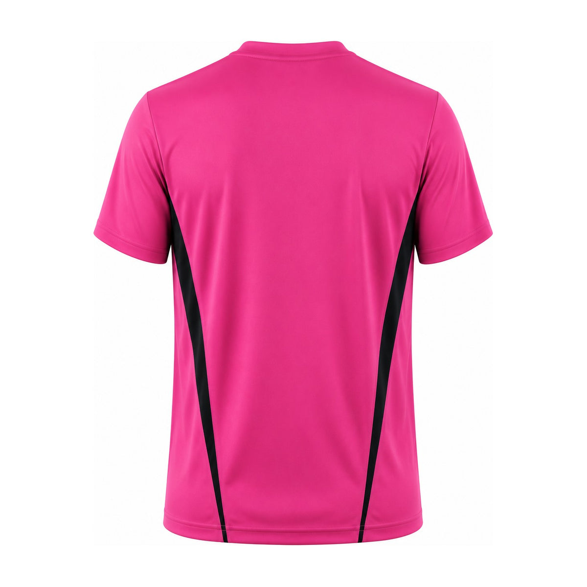 Aussie Pacific Eureka Mens Tee 1204 in Pink/Black, back view
