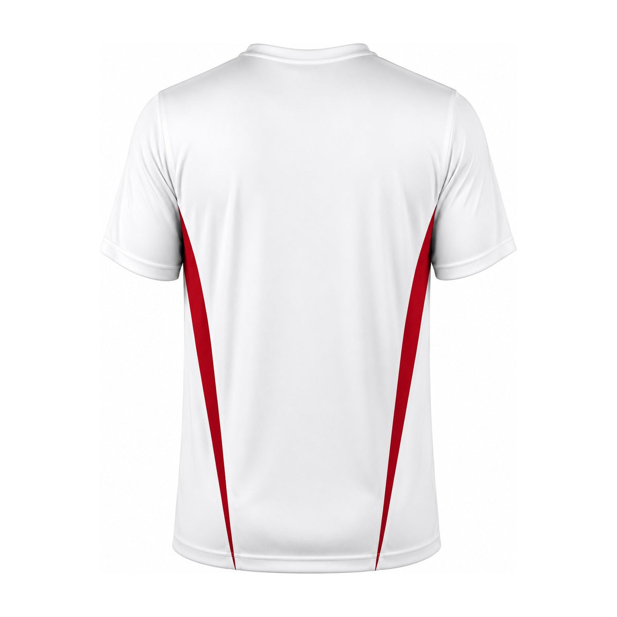 Aussie Pacific Eureka Mens Tee 1204 in White/Red, back view