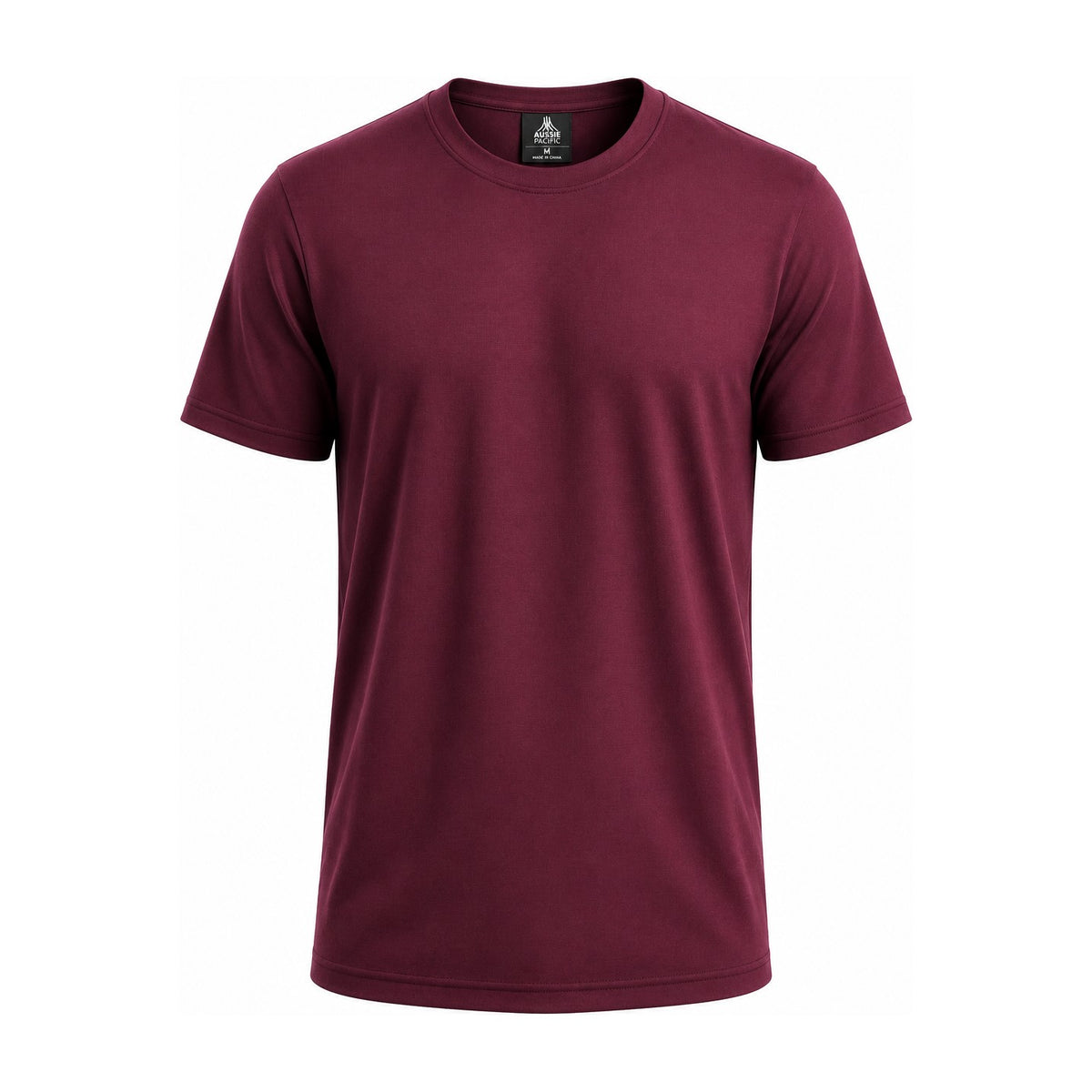 Aussie Pacific Botany Mens Tee 1207 in Maroon