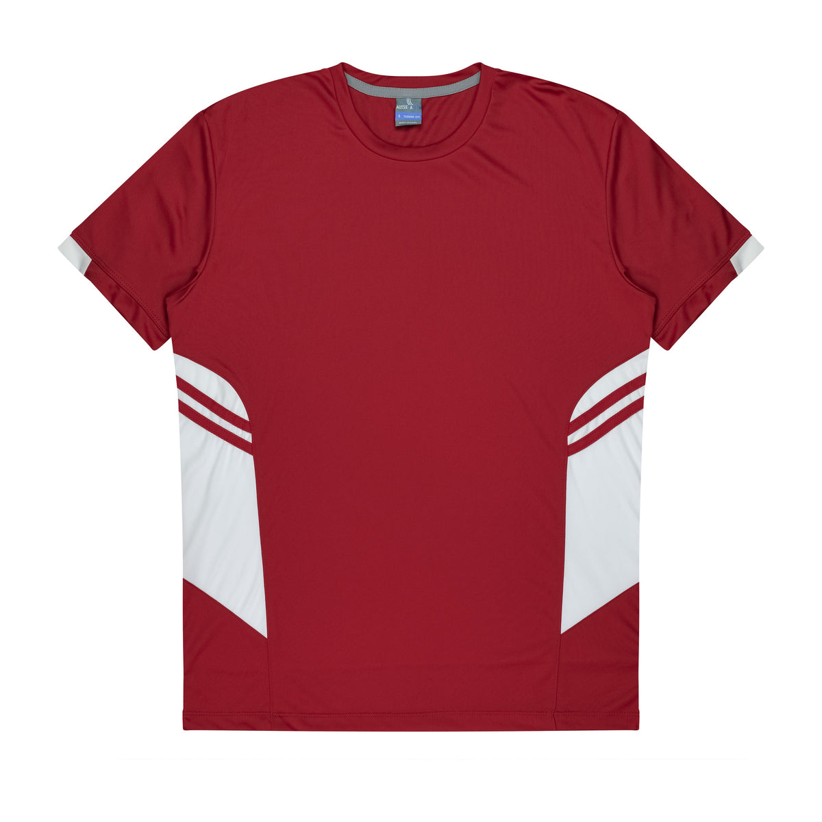 Aussie Pacific Tasman Mens Tee 1211 in Red/White