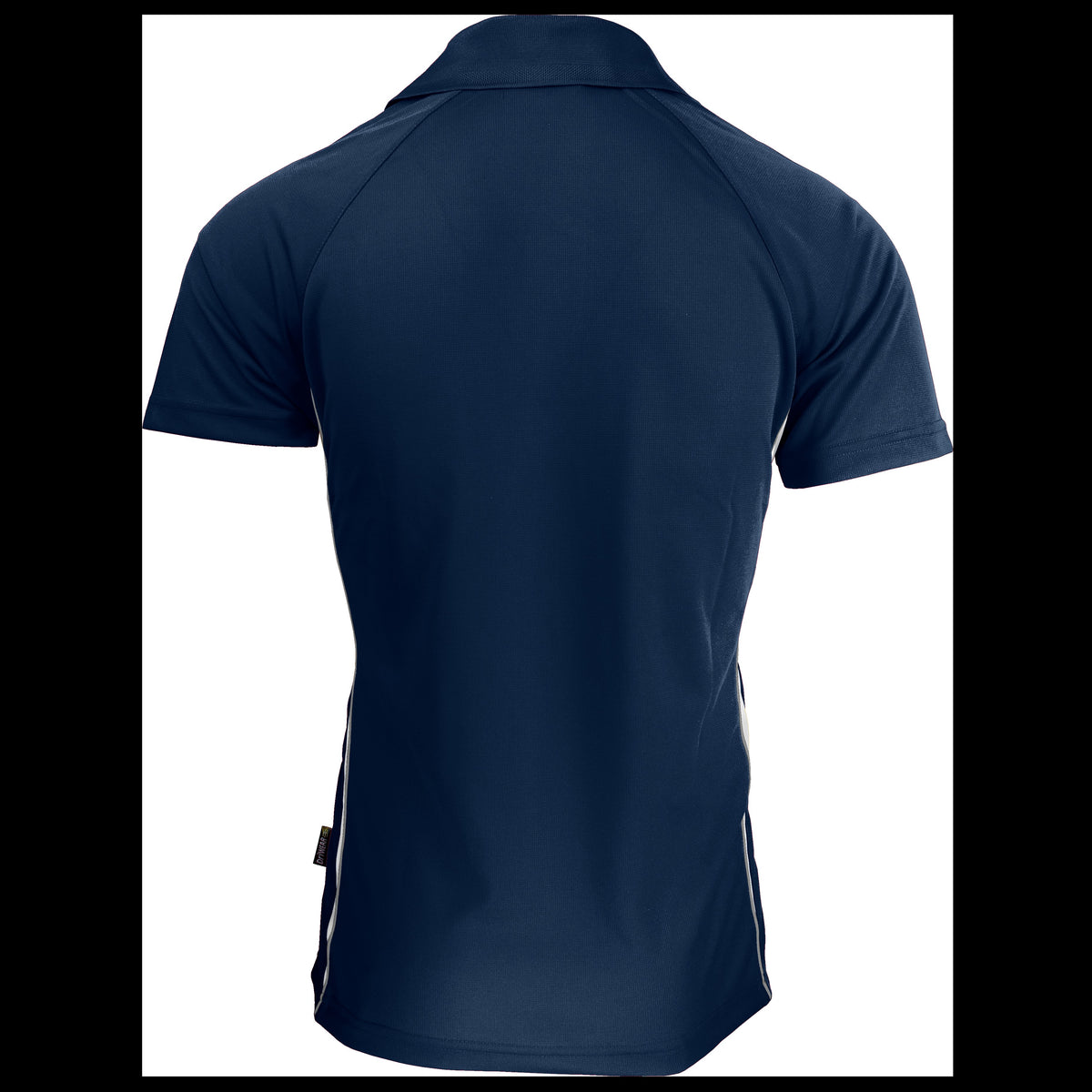 Aussie Pacific Eureka Mens Polo 1304 in Navy/White, back view