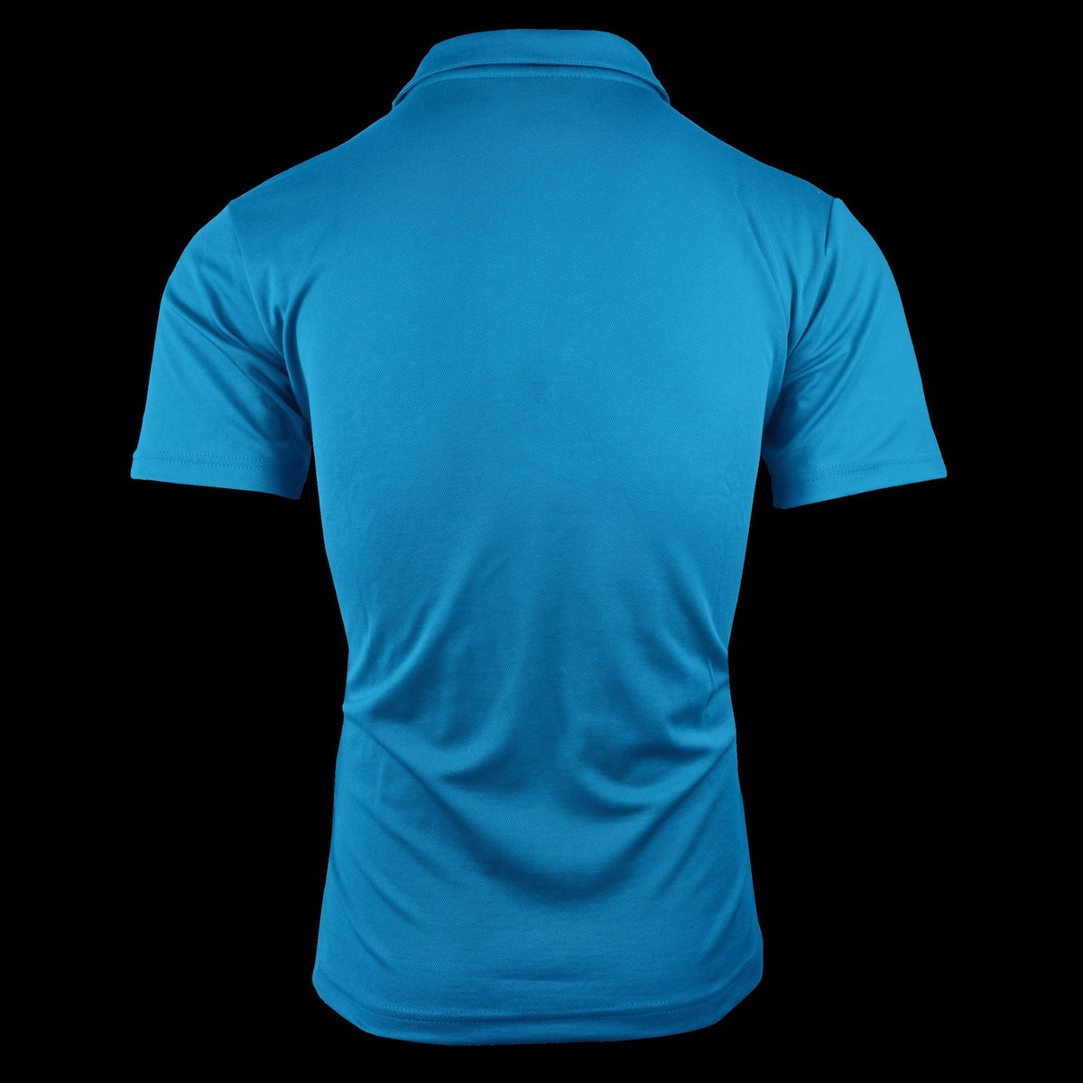 Aussie Pacific Paterson Mens Polo 1305 in Pacific Blue/White, back view